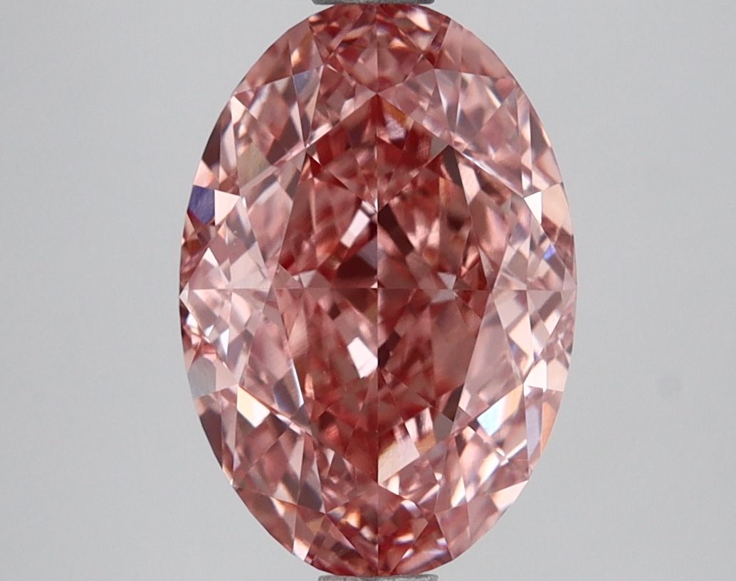 2.50 ct. oval Lab Grown Diamond front image