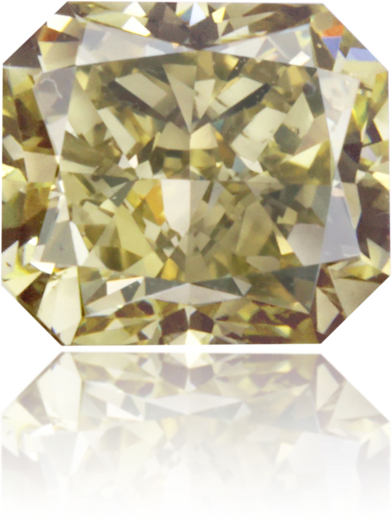 Diament 0.68 ct Fancy Deep Brown Greenish Yellow/SI1