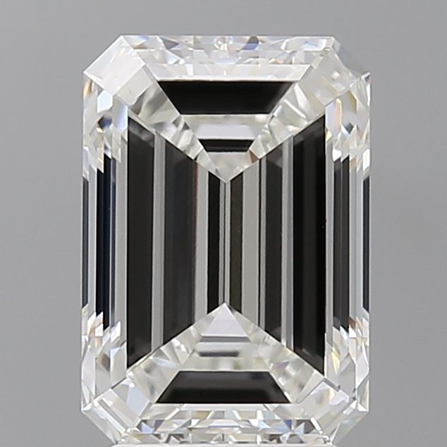 3.54 ct. emerald Lab Grown Diamond front image