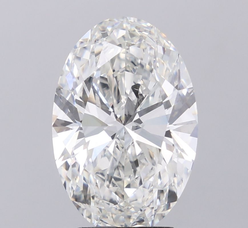 5.04 ct. oval Lab Grown Diamond front image