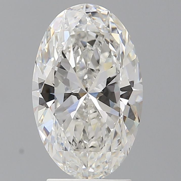 3.09 ct. oval Lab Grown Diamond front image