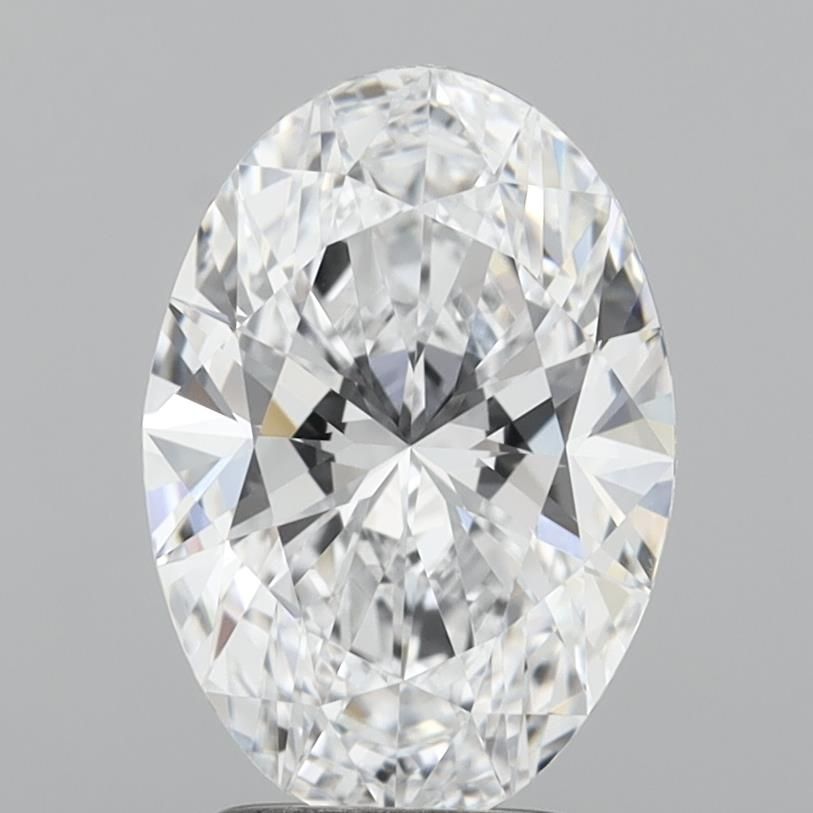 2.80 ct. oval Lab Grown Diamond front image
