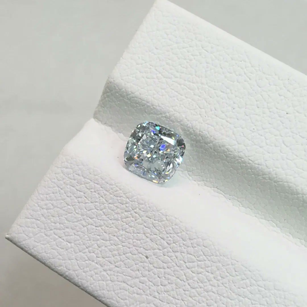 1.13 CT Fancy Light Blue CUSHION MODIFIED