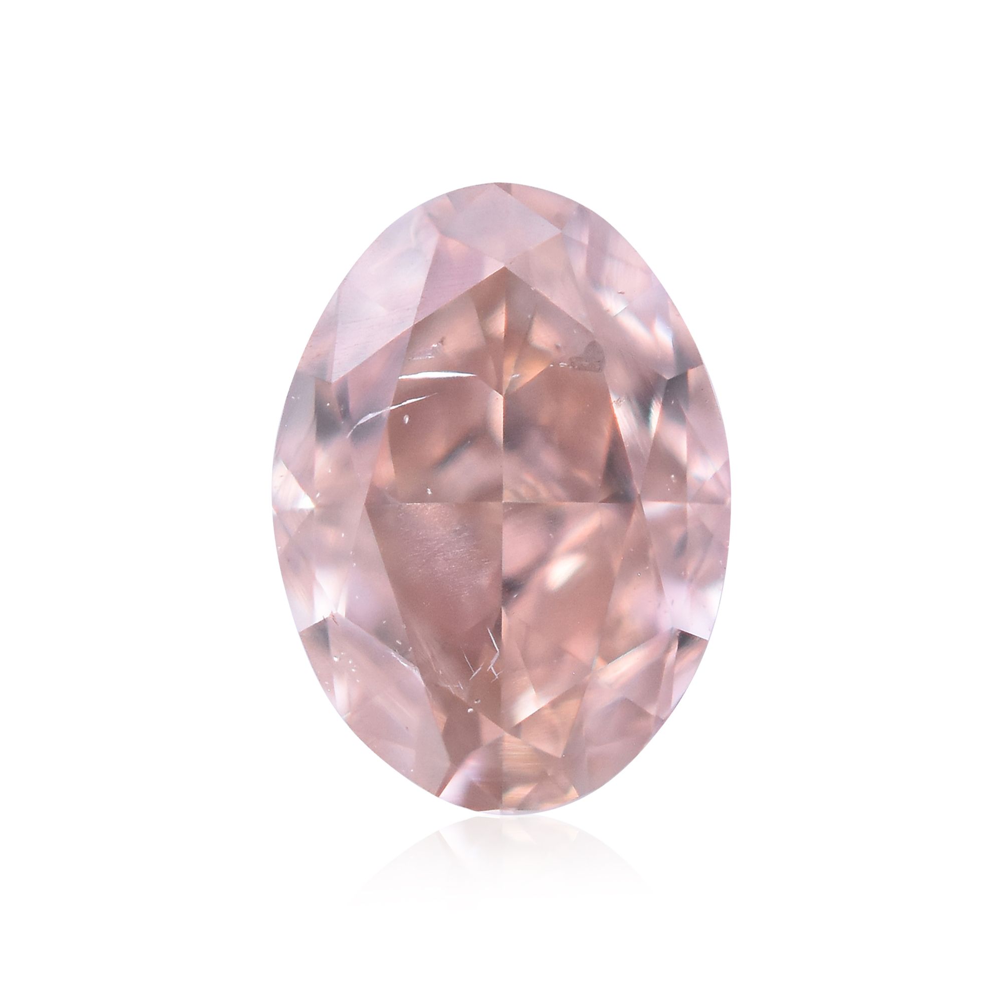 Diament 0.28 ct Fancy Orangey Pink/SI1