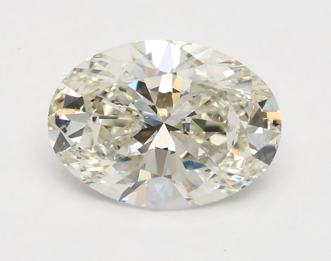 2.06 ct. oval Lab Grown Diamond front image