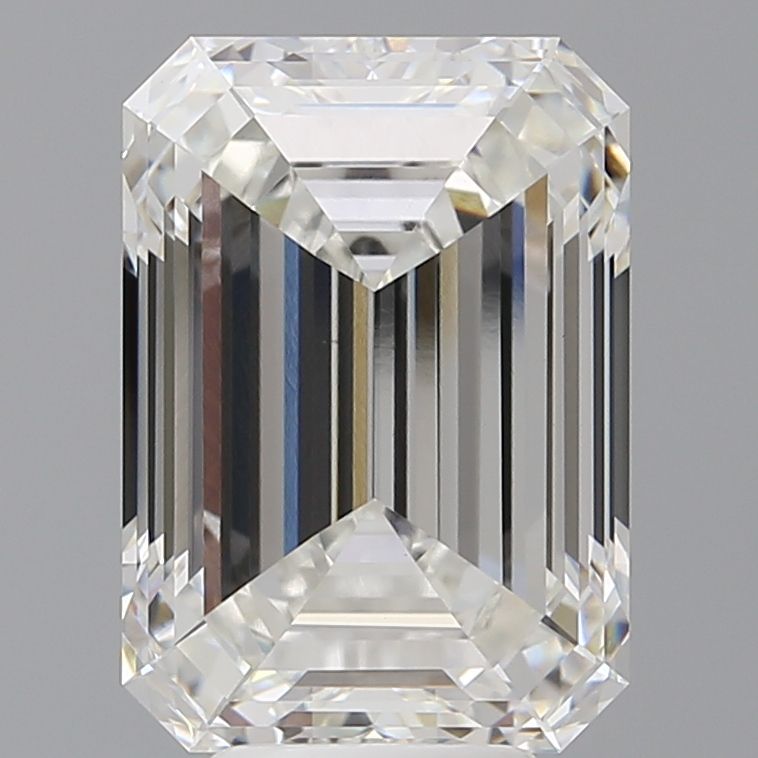 6.57 ct. emerald Lab Grown Diamond front image
