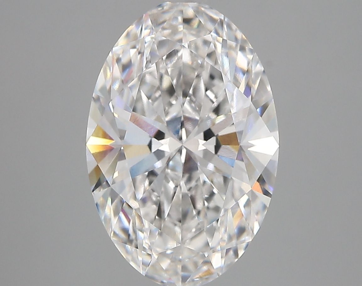 3.70 ct. oval Lab Grown Diamond front image