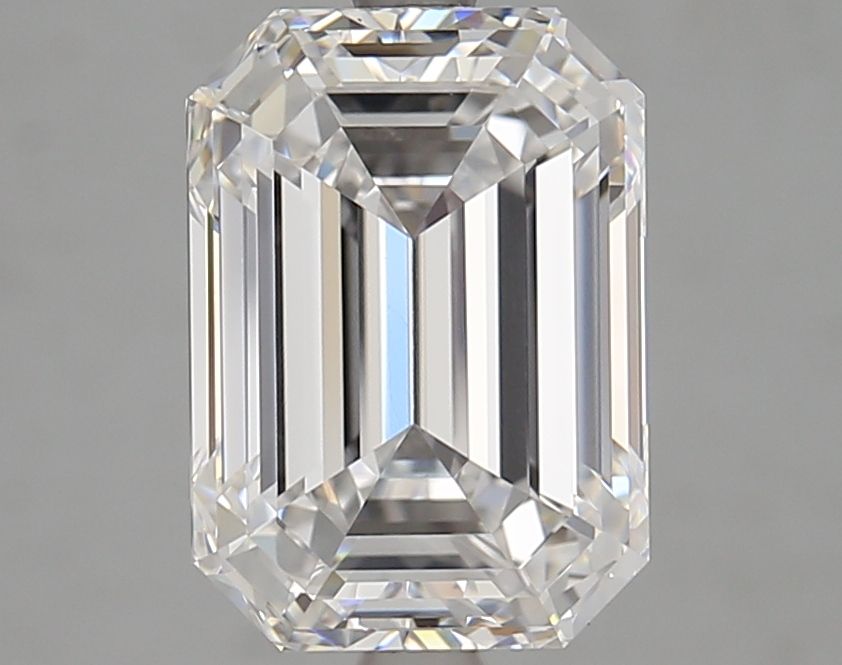 Diamant Émeraude 4.01 ct - Couleur D - Pureté VS1