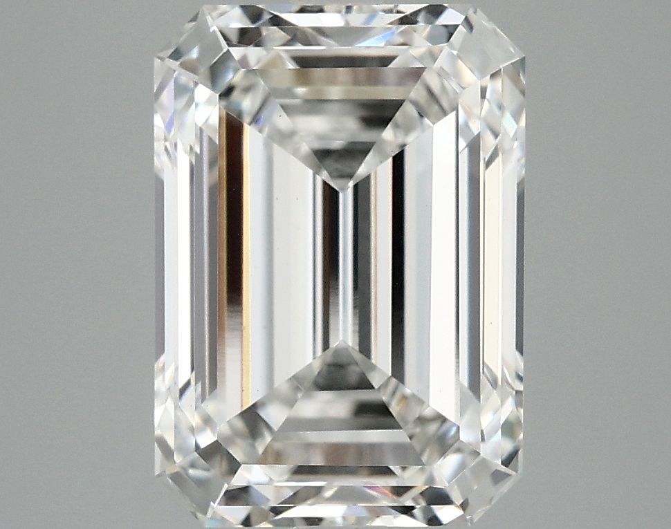 5.04 ct. emerald Lab Grown Diamond front image