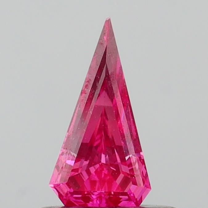 0.43 CT Fancy Vivid Pink PENTAGONAL