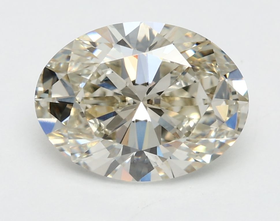 2.01 ct. oval Lab Grown Diamond front image