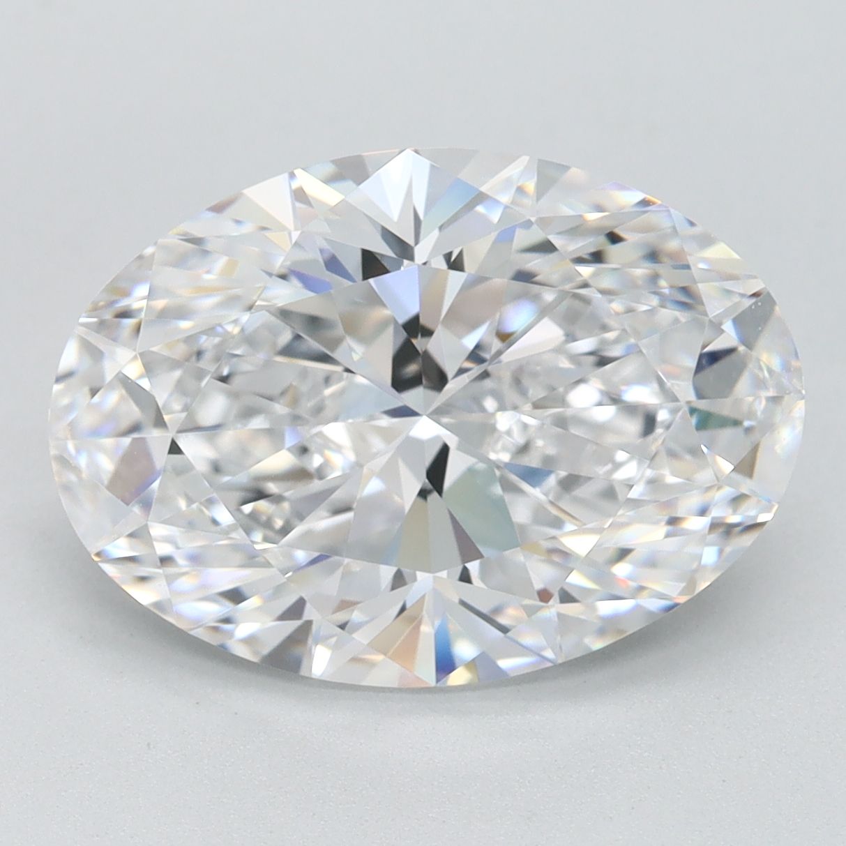 4.24 ct. oval Lab Grown Diamond front image