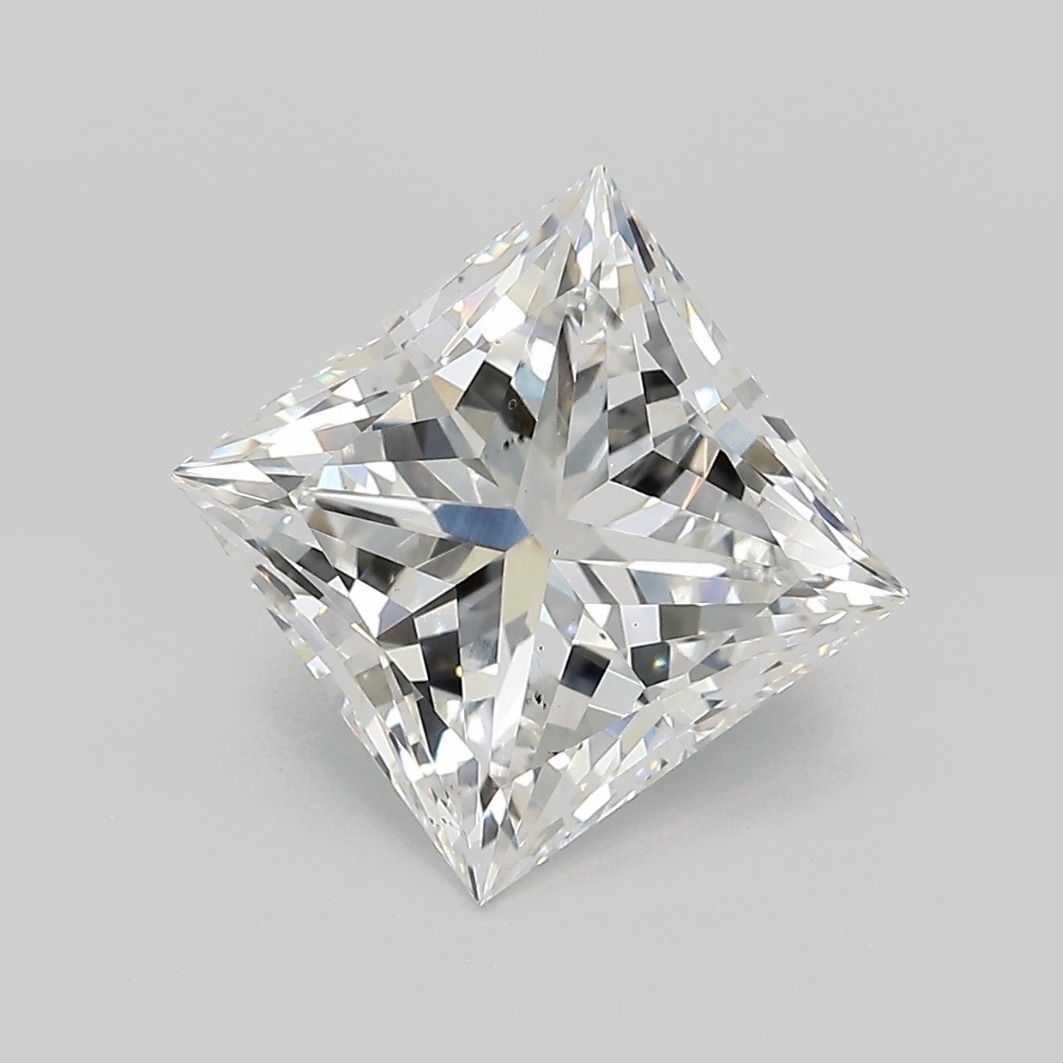 4.10 ct. princess Lab Grown Diamond front image