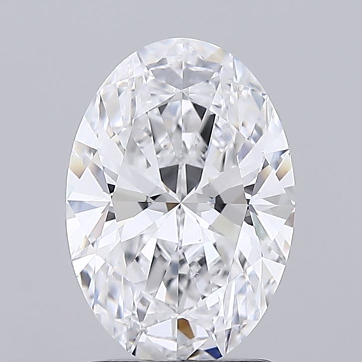 1.70 ct. oval Lab Grown Diamond front image