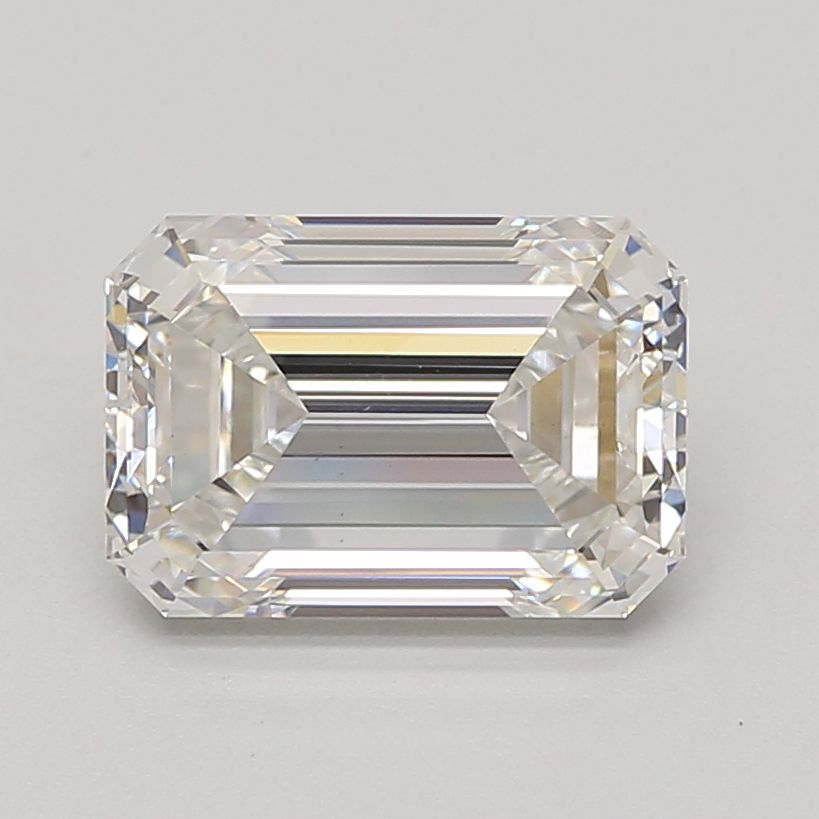 3.80 ct. emerald Lab Grown Diamond front image