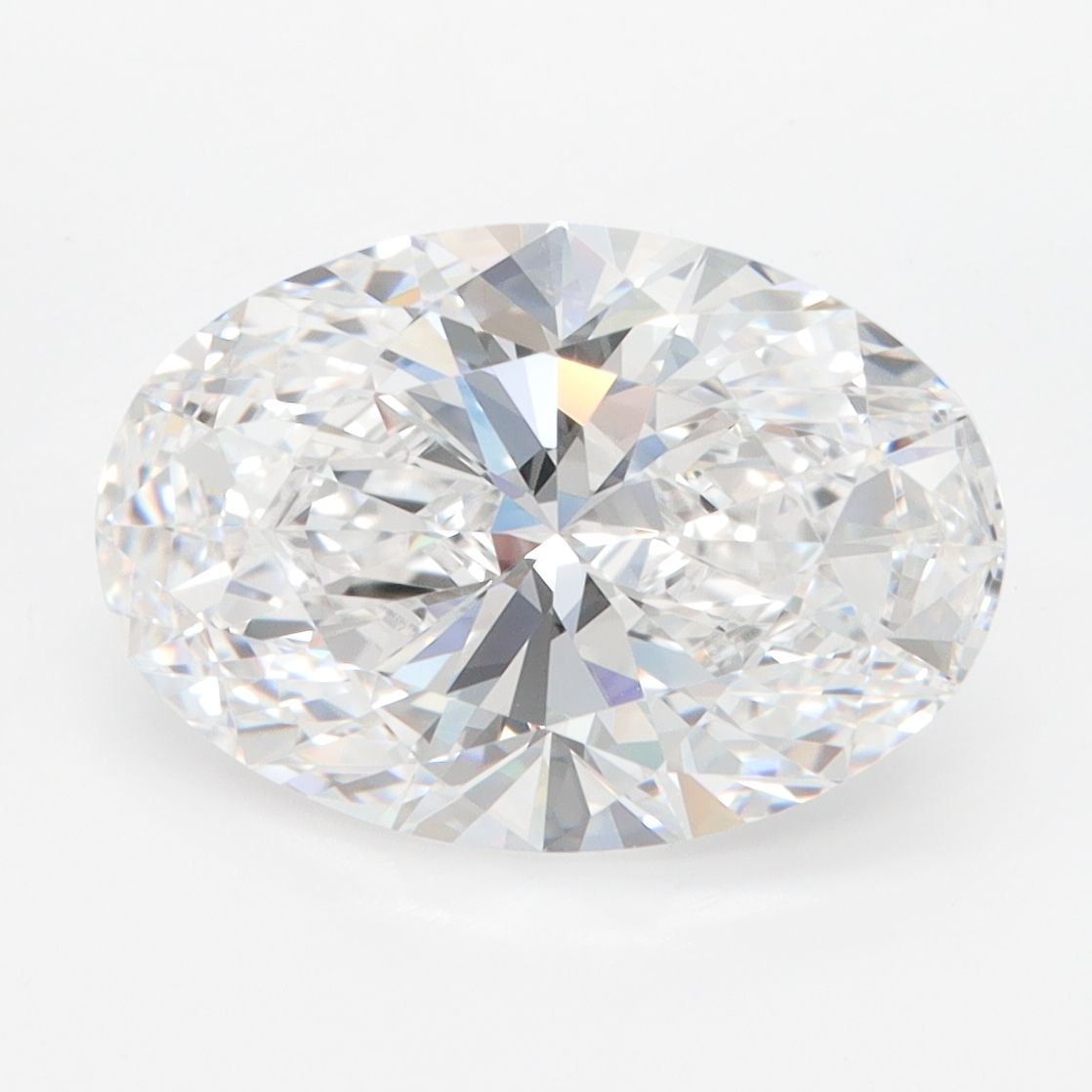 4.01 ct. oval Lab Grown Diamond front image