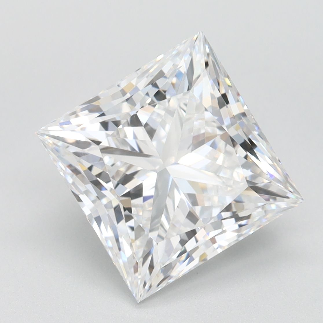 3.24 ct. princess Lab Grown Diamond front image