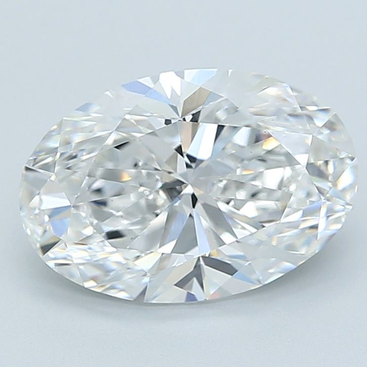 4.07 ct. oval Lab Grown Diamond front image