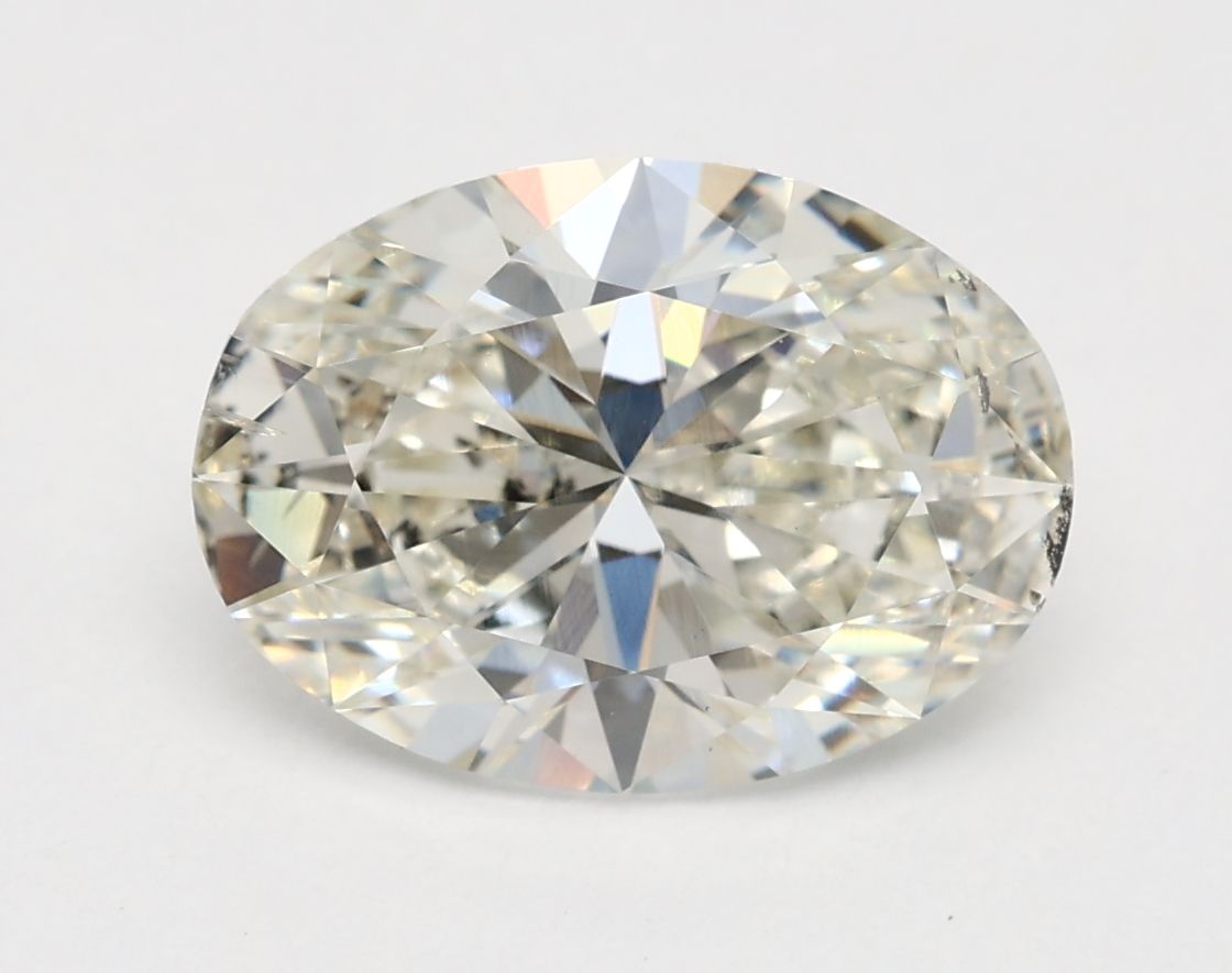 2.07 ct. oval Lab Grown Diamond front image