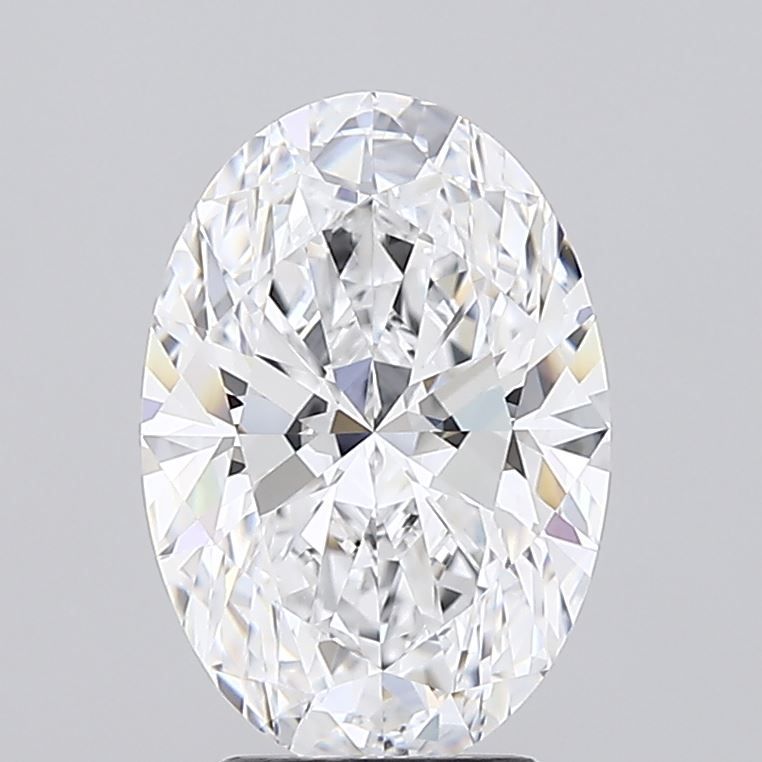 3.26 ct. oval Lab Grown Diamond front image