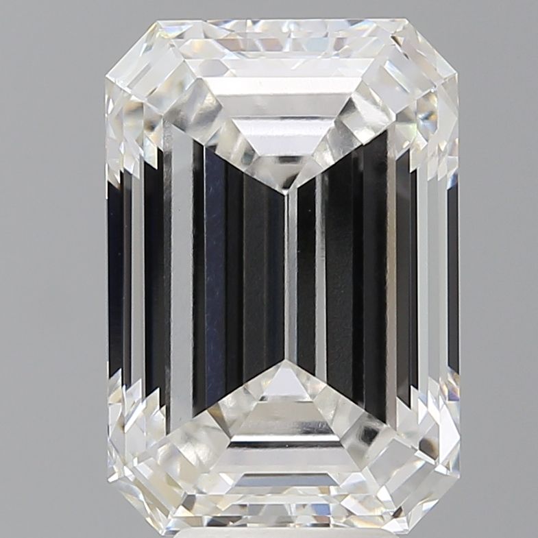 7.09 ct. emerald Lab Grown Diamond front image
