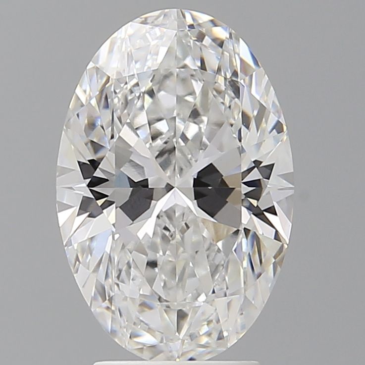 3.57 ct. oval Lab Grown Diamond front image