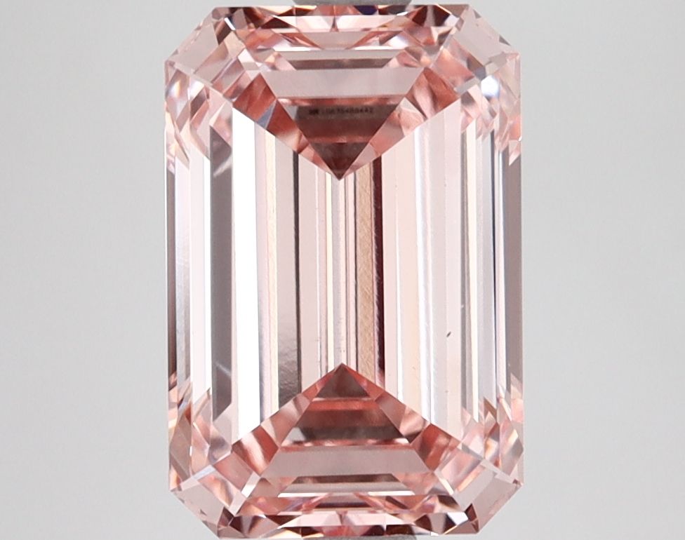 3.28 ct. emerald Lab Grown Diamond front image