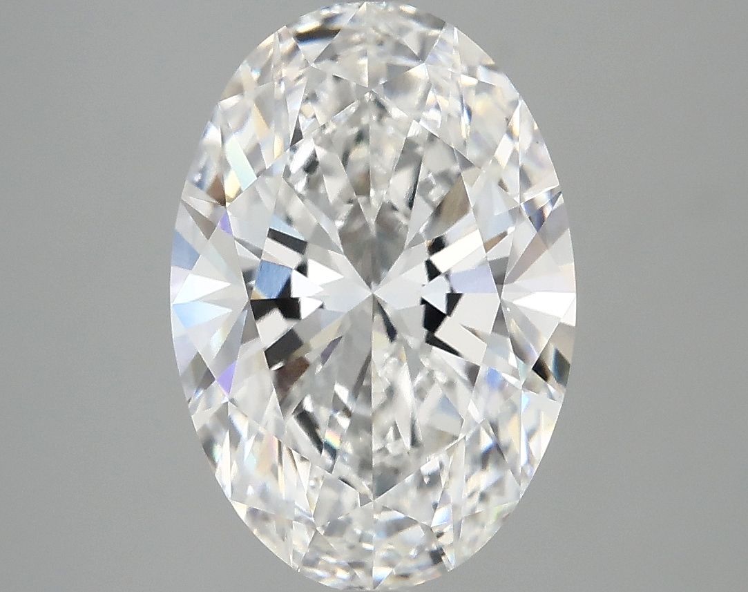 3.78 ct. oval Lab Grown Diamond front image