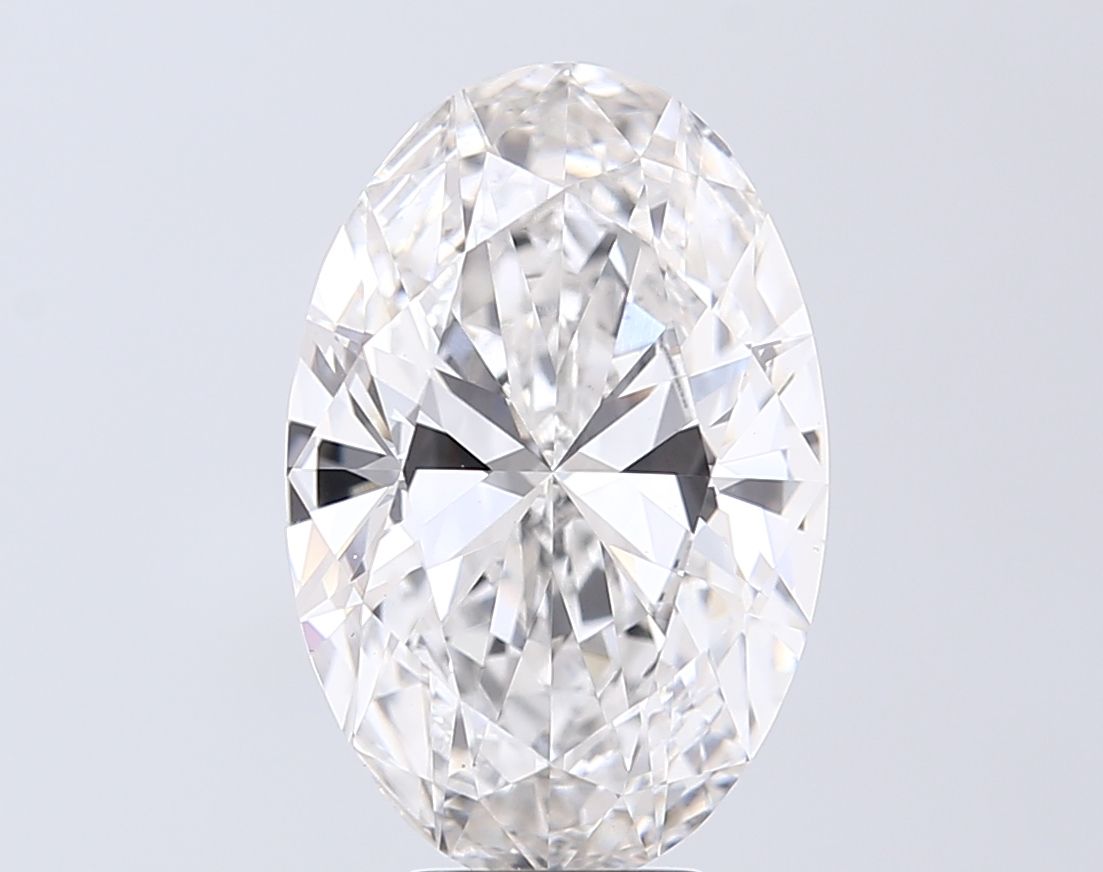 5.06 ct. oval Lab Grown Diamond front image