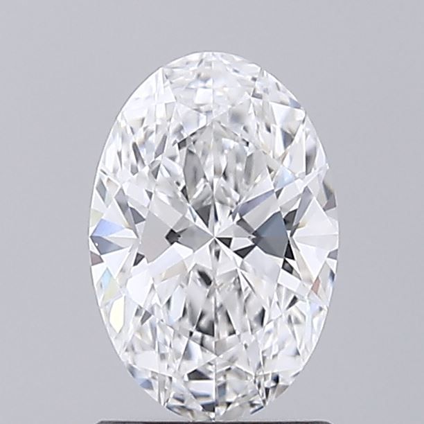 1.10 ct. oval Lab Grown Diamond front image