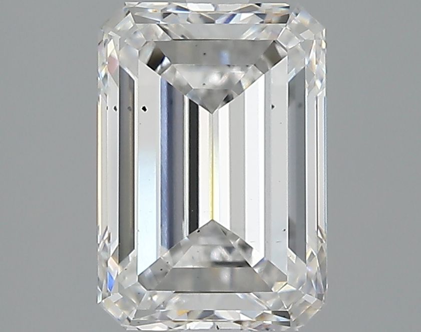 2.70 ct. emerald Lab Grown Diamond front image