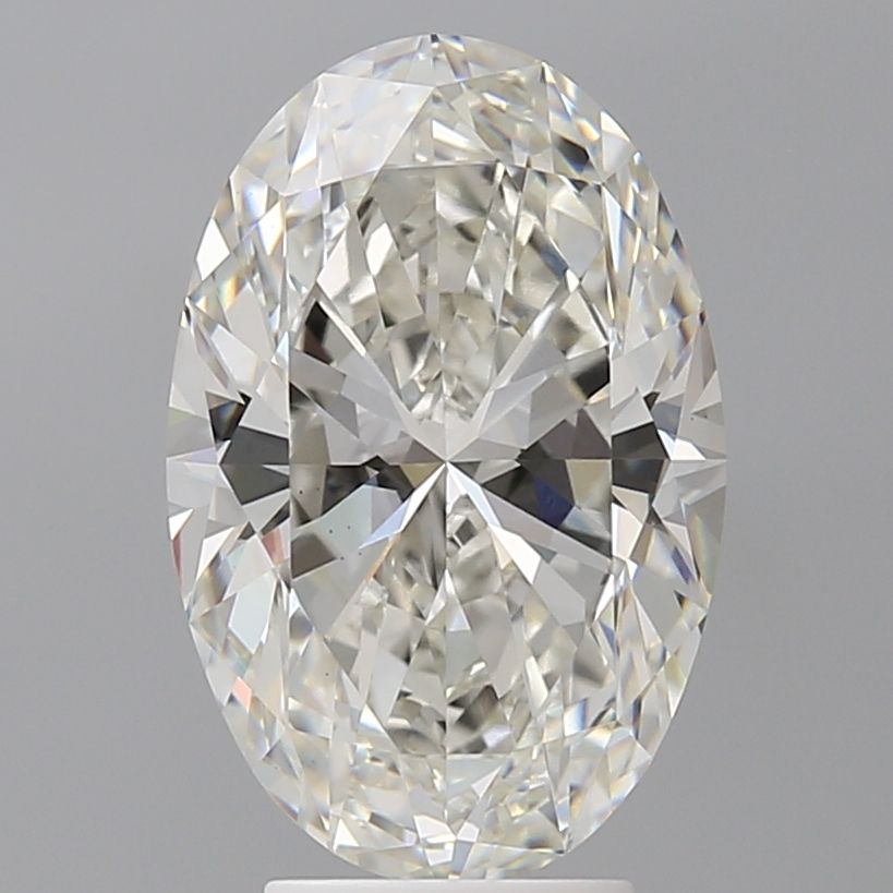 4.58 ct. oval Lab Grown Diamond front image
