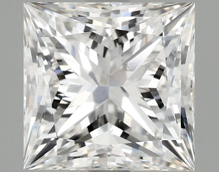 2.10 ct. princess Lab Grown Diamond front image