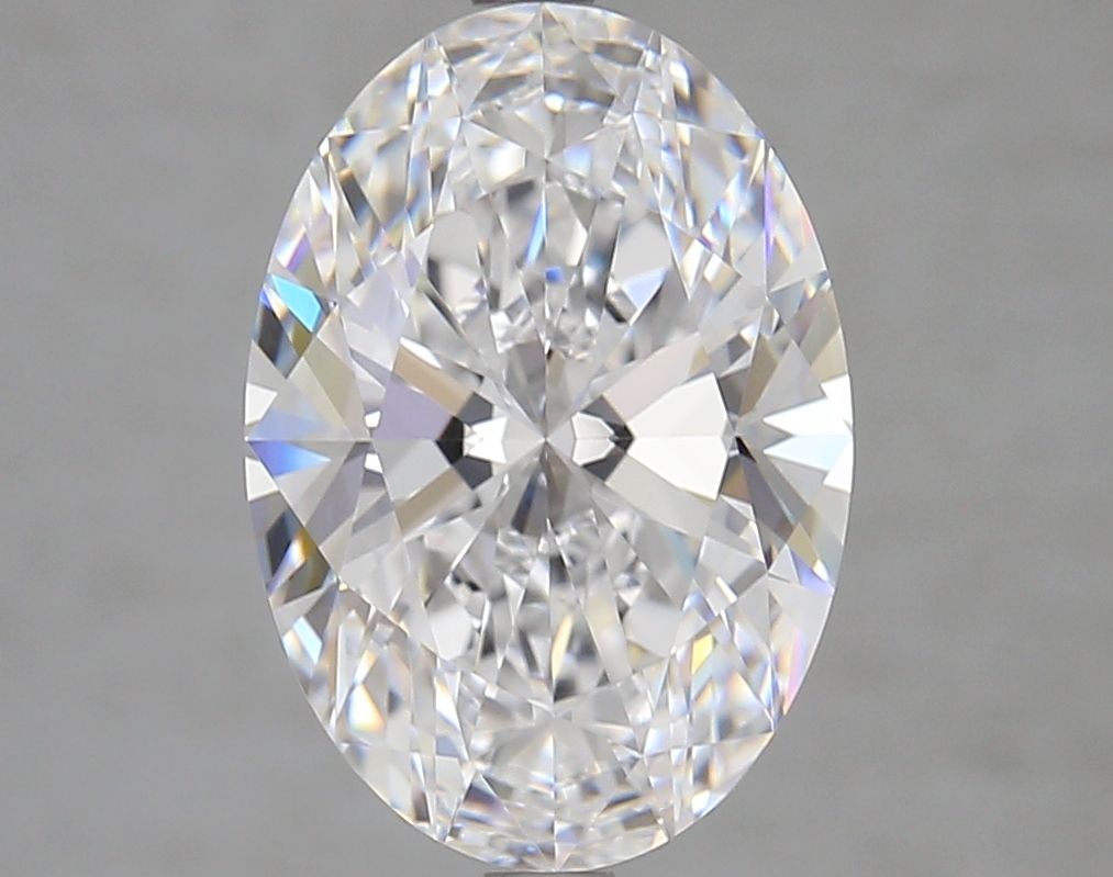 4.14 ct. oval Lab Grown Diamond front image