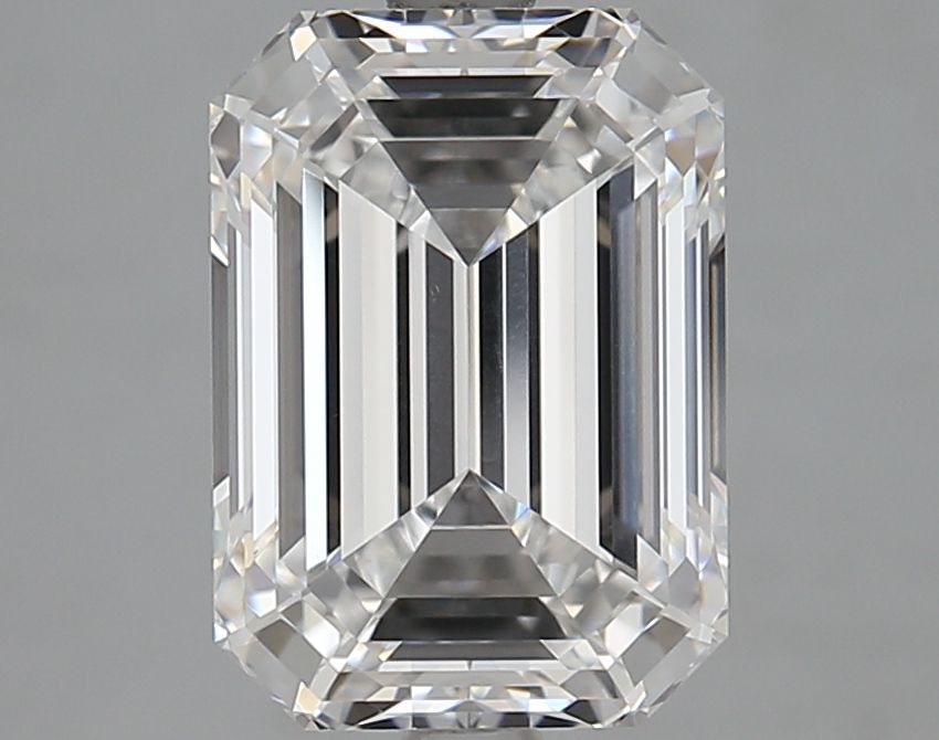 Diamant Émeraude 4.03 ct - Couleur D - Pureté VVS1