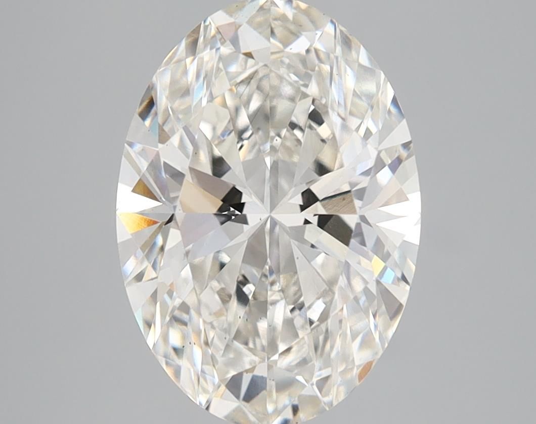 3.14 ct. oval Lab Grown Diamond front image