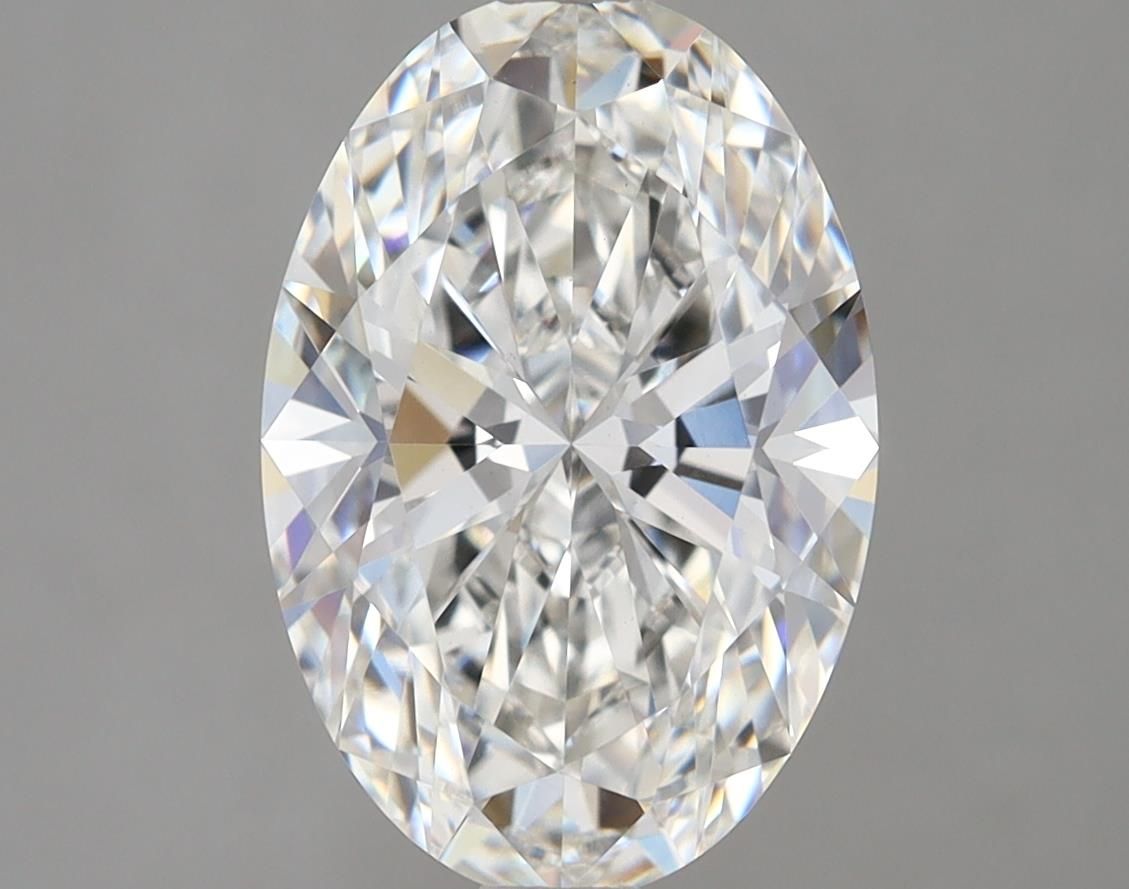 3.34 ct. oval Lab Grown Diamond front image