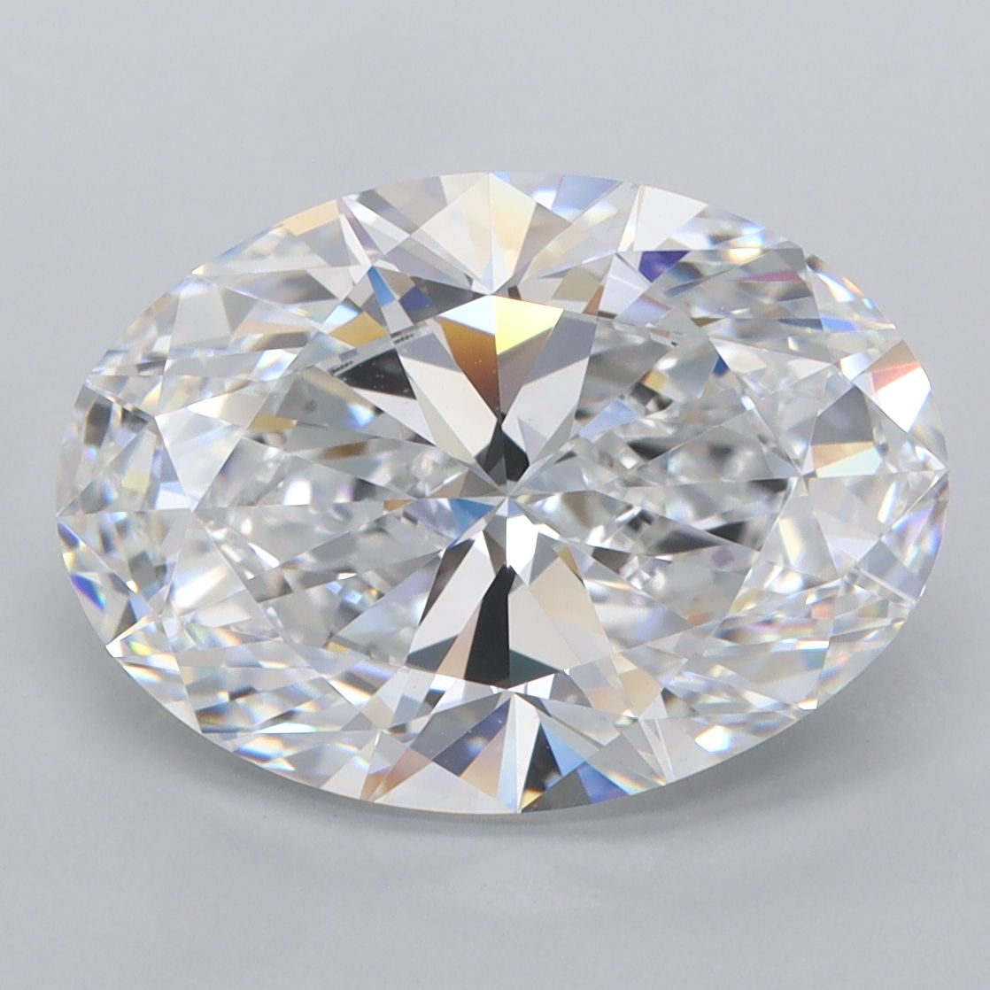 5.03 ct. oval Lab Grown Diamond front image