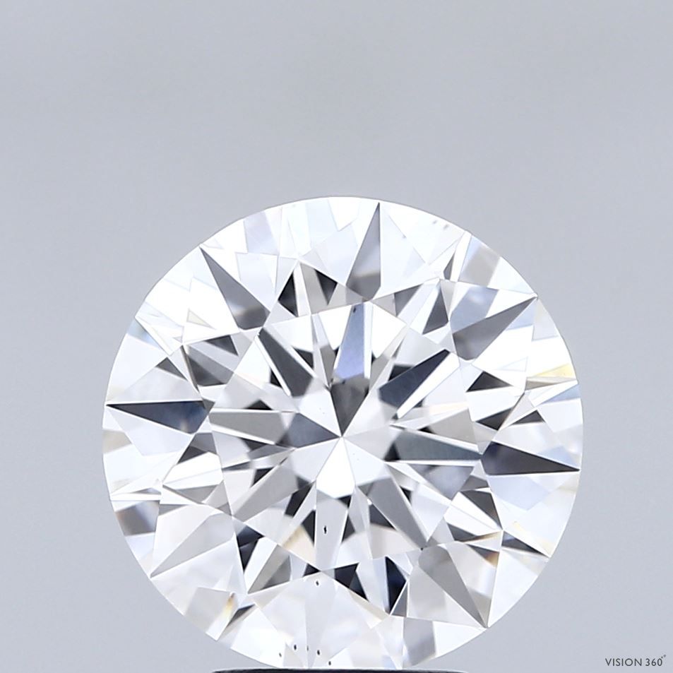 4.00 ct. round Lab Grown Diamond front image