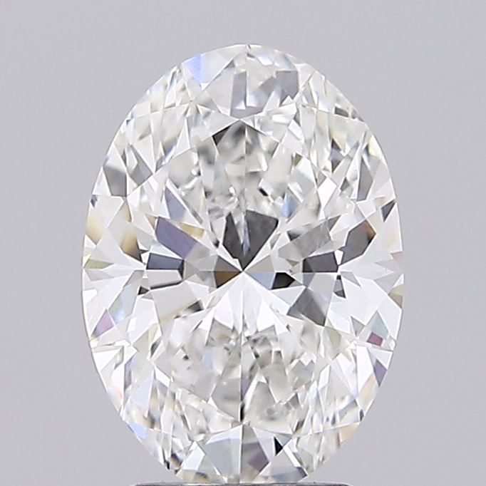 3.02 ct. oval Lab Grown Diamond front image