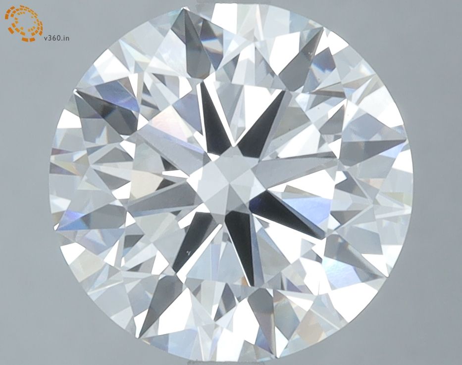 3.92 ct. round Lab Grown Diamond front image
