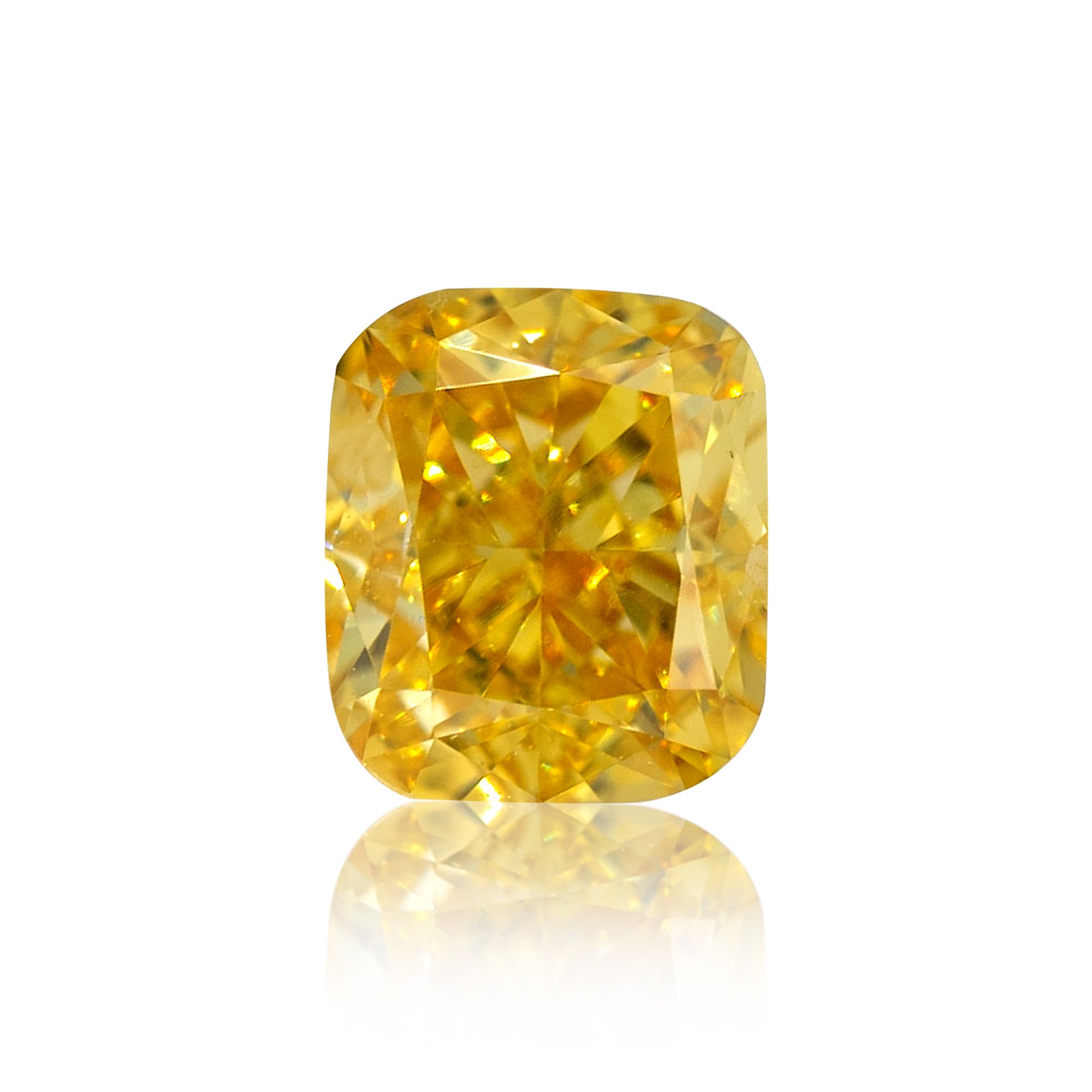 Diament 0.35 ct Fancy Intense Yellow/SI2