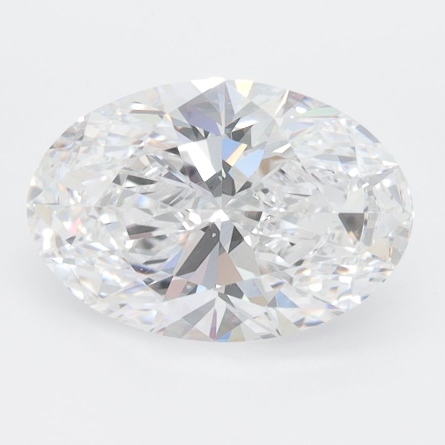 2.06 ct. oval Lab Grown Diamond front image