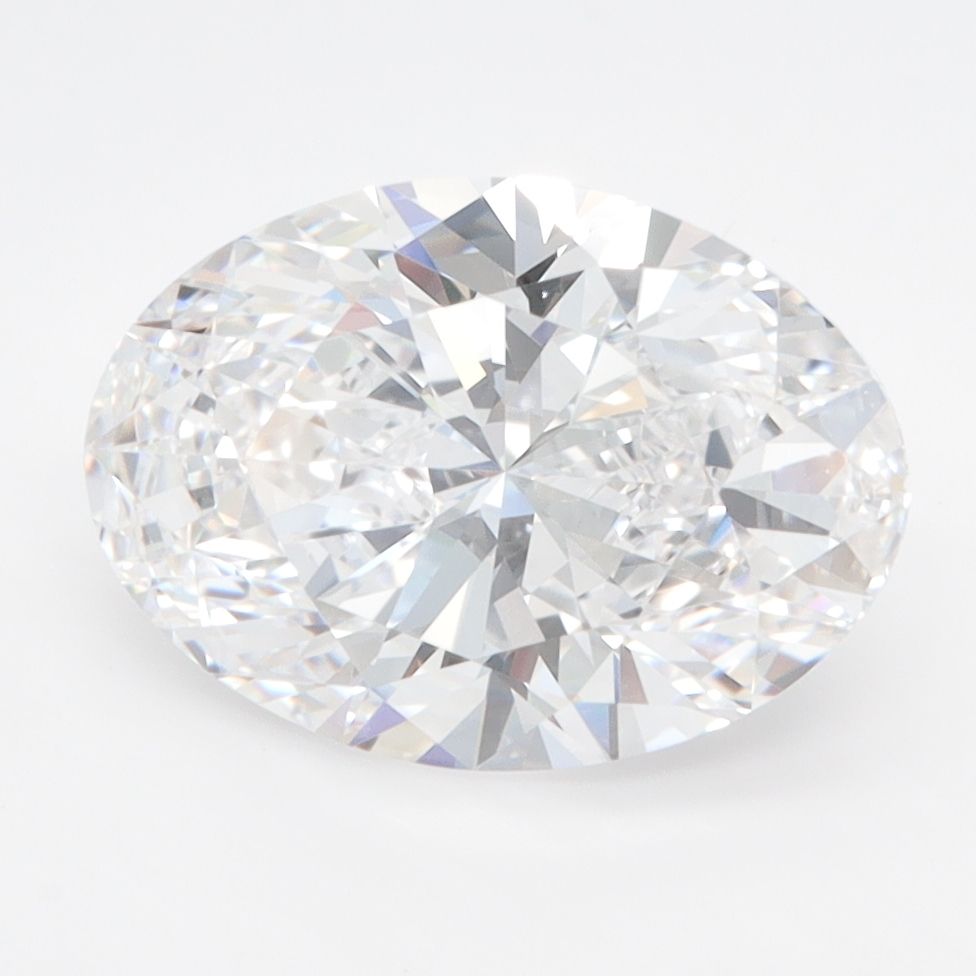 3.01 ct. oval Lab Grown Diamond front image