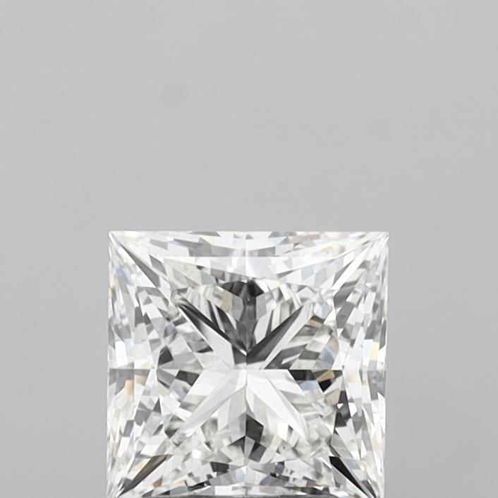 1.56 ct. princess Lab Grown Diamond front image