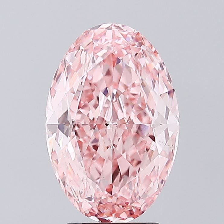 3.08 ct. oval Lab Grown Diamond front image