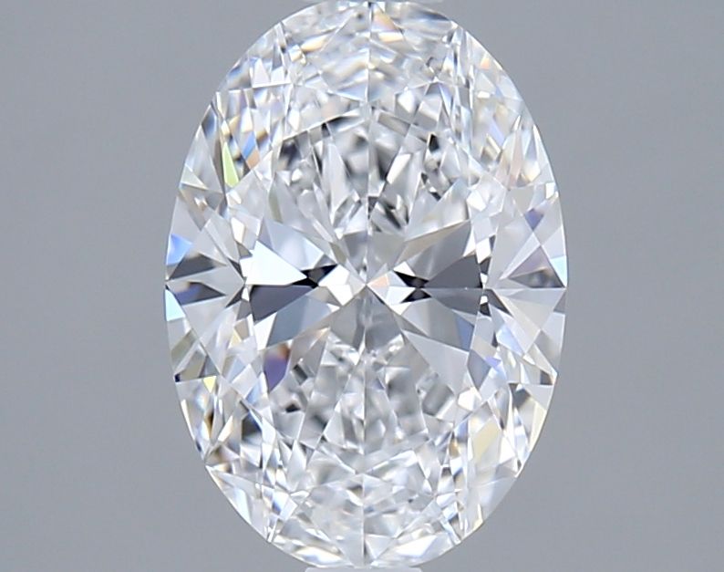 1.37 ct. oval Lab Grown Diamond front image