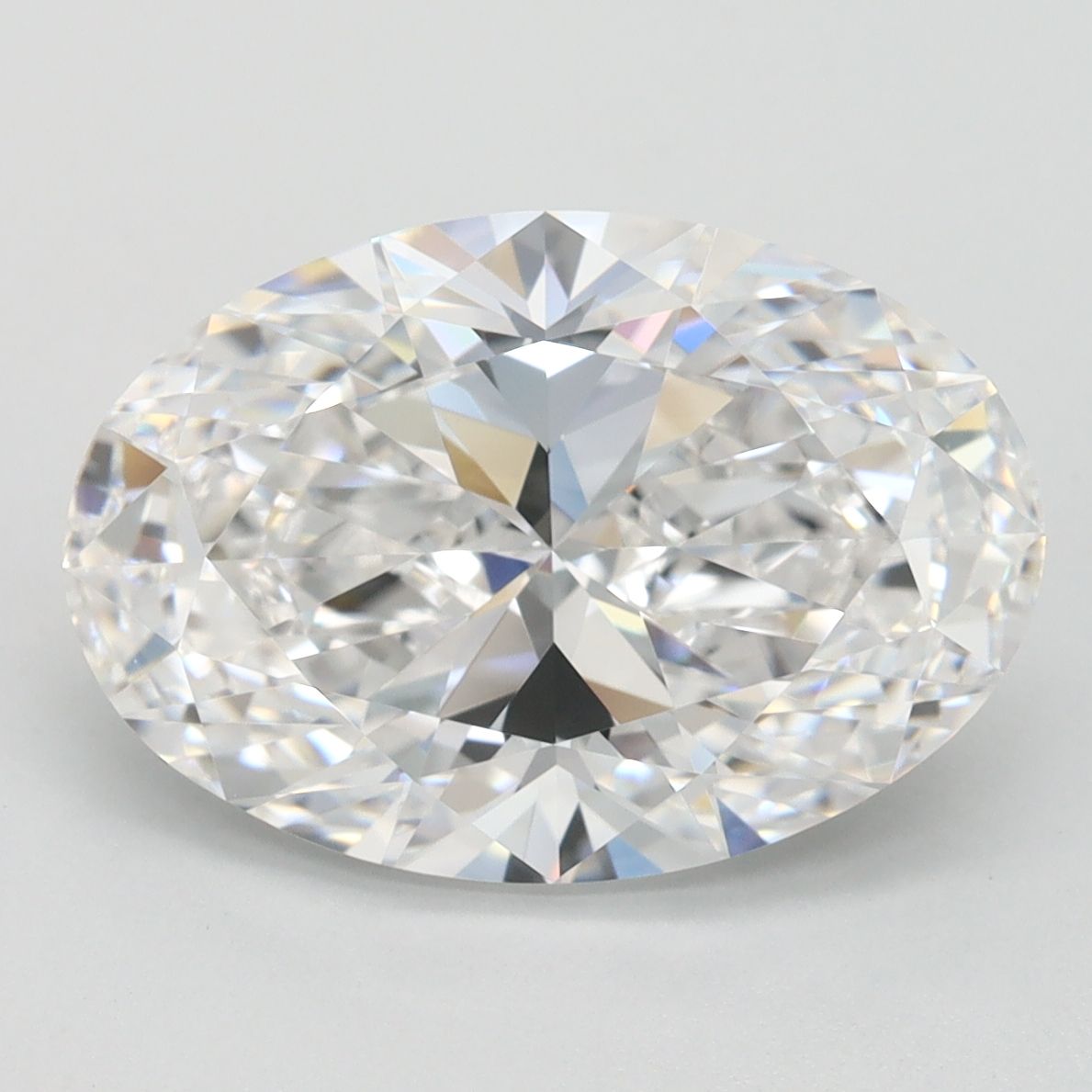 3.62 ct. oval Lab Grown Diamond front image