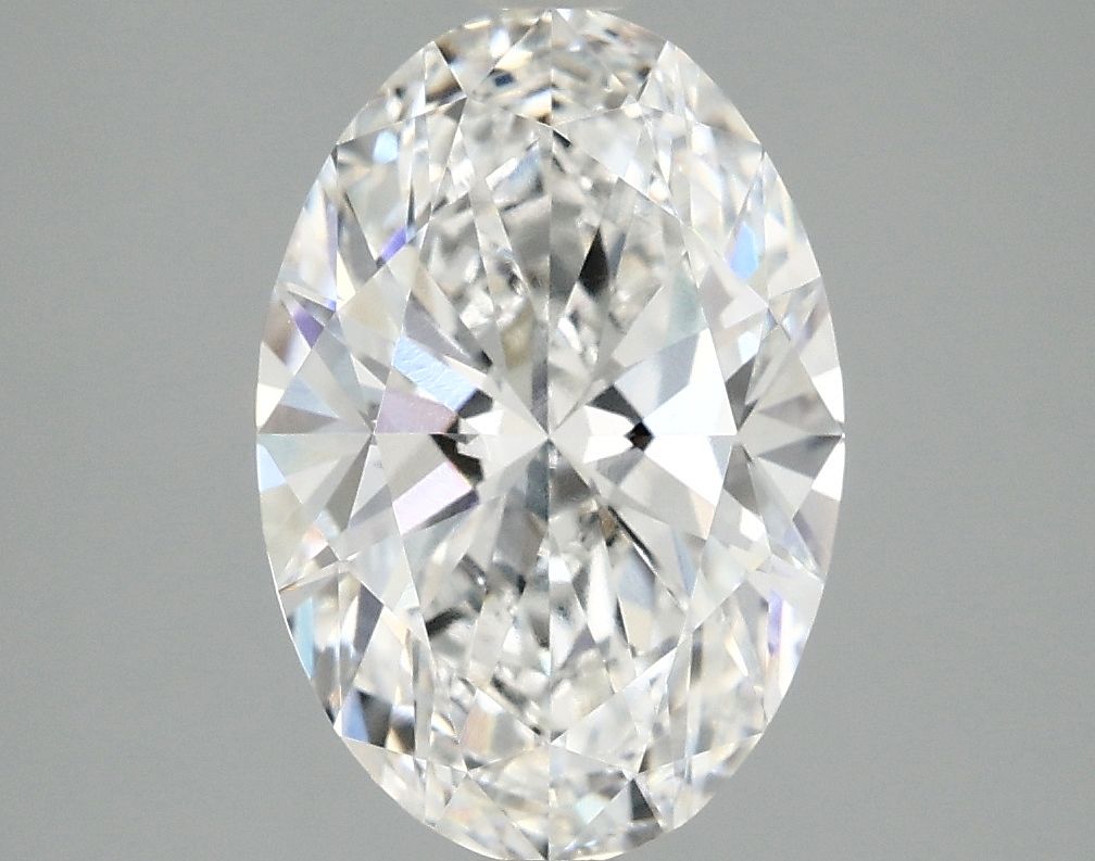 2.84 ct. oval Lab Grown Diamond front image