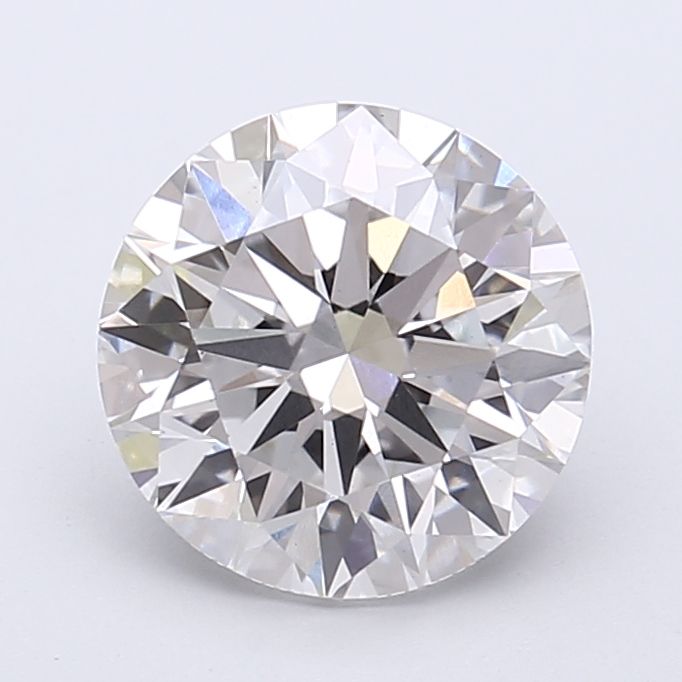 2.50 ct. round Lab Grown Diamond front image